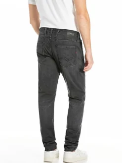 Jeans - Slim fit - in Anthrazit