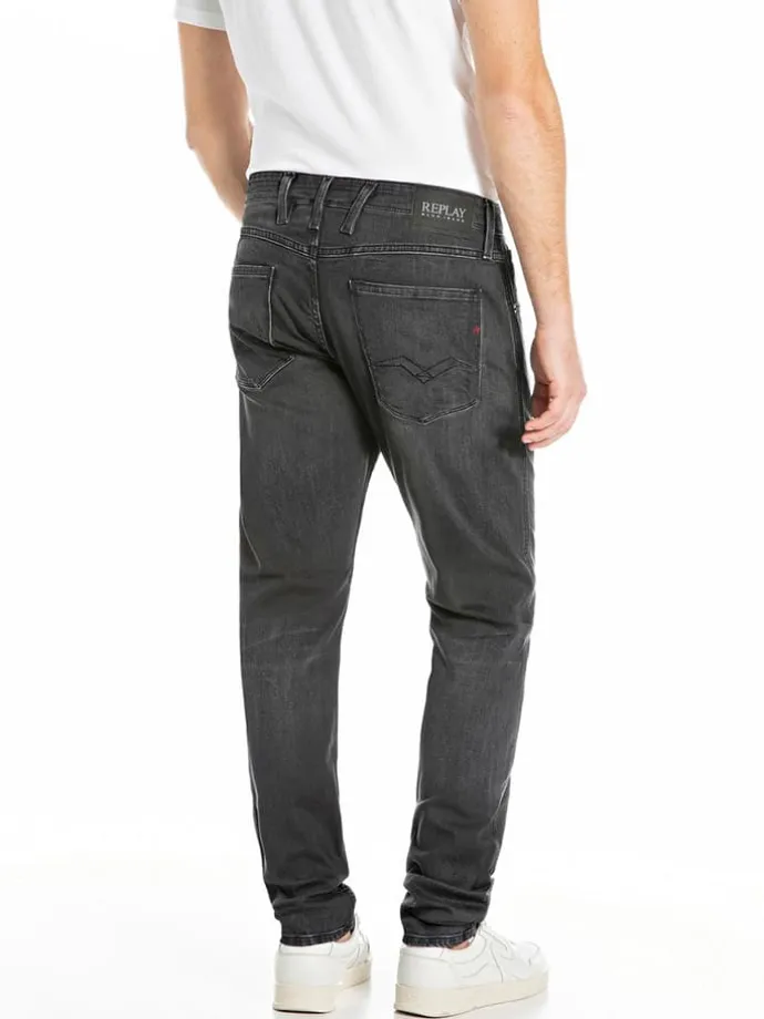 Jeans - Slim fit - in Anthrazit