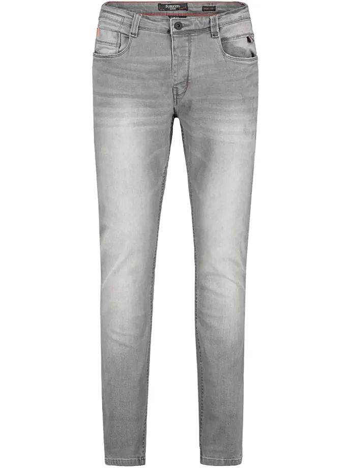 Jeans - Slim fit - in Grau