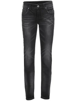 Jeans - Slim fit - in Schwarz