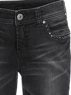 Jeans - Slim fit - in Schwarz