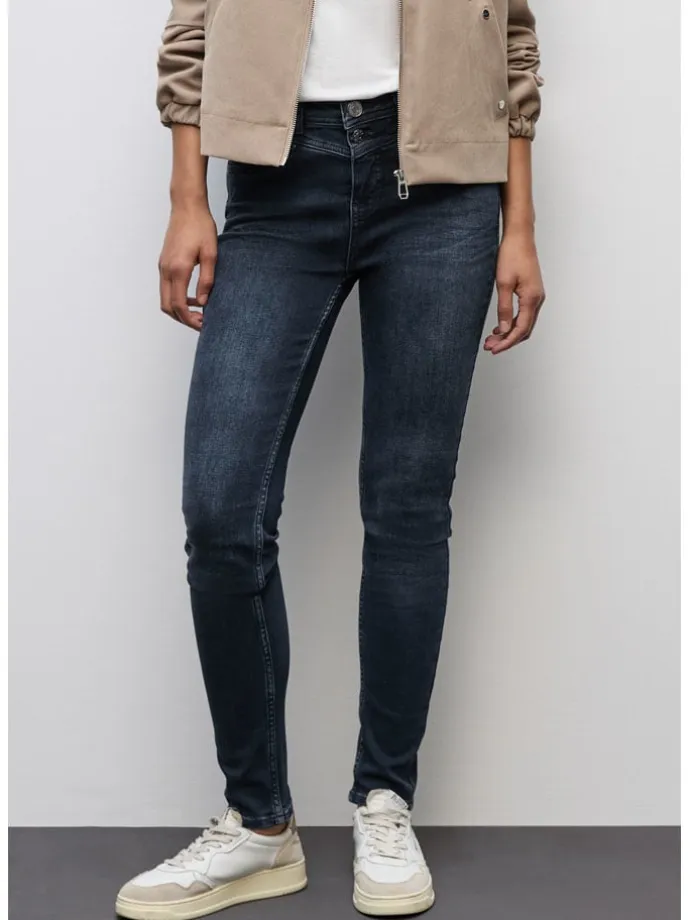 Jeans - Slimf fit - in Dunkelblau