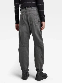 Jeans - Tapered fit- in Hellgrau