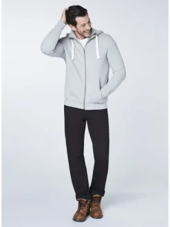 Jeans aus schwarzem Denim in Schwarz
