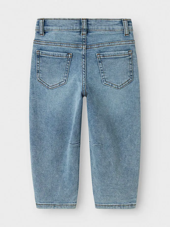Jeans ''Balloon'' - Mom fit - in Blau