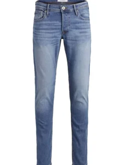 Jeans GLENN Skinny Tapered JJI GLENN ORIGINAL AM in Blau