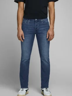 Jeans GLENN Skinny Tapered JJI GLENN ORIGINAL AM in Dunkelblau-2
