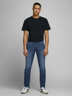 Jeans GLENN Skinny Tapered JJI GLENN ORIGINAL AM in Dunkelblau-2