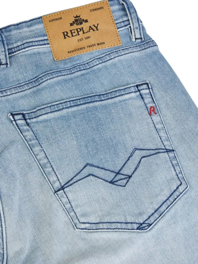 Jeans Grover regular/straight in Blau