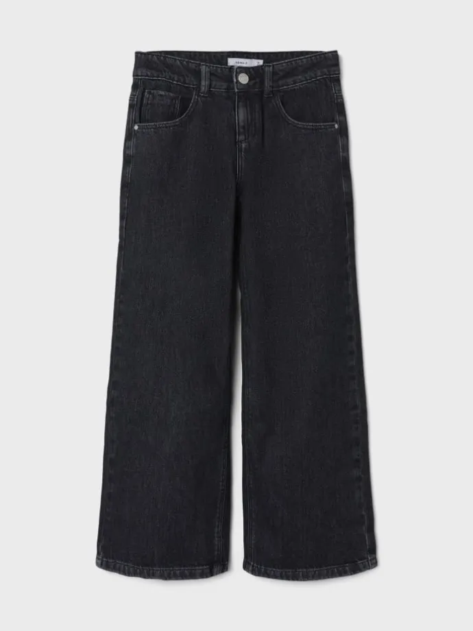 Jeans in Dark Grey Denim