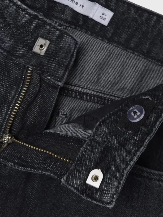 Jeans in Dark Grey Denim