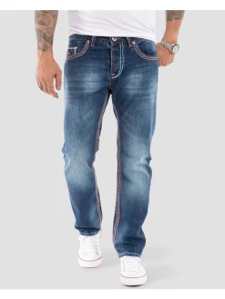 Jeans in Dunkelblau