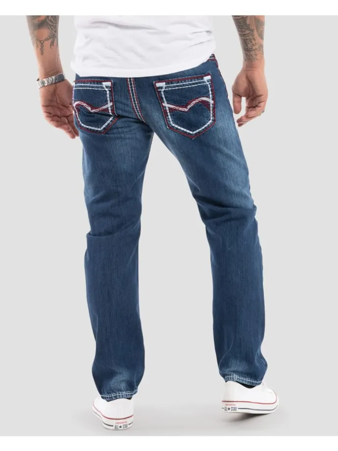 Jeans in Dunkelblau