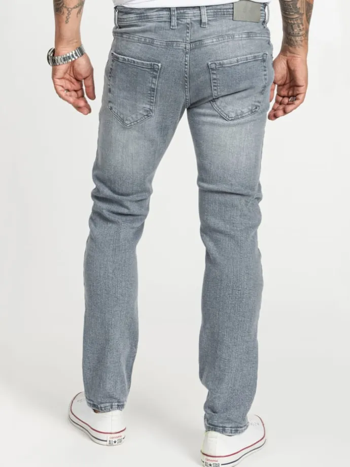Jeans in Hellgrau