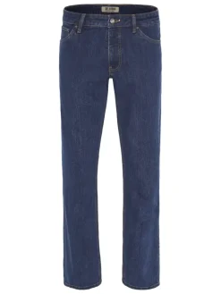 Jeans in klassischer Waschung in Blau