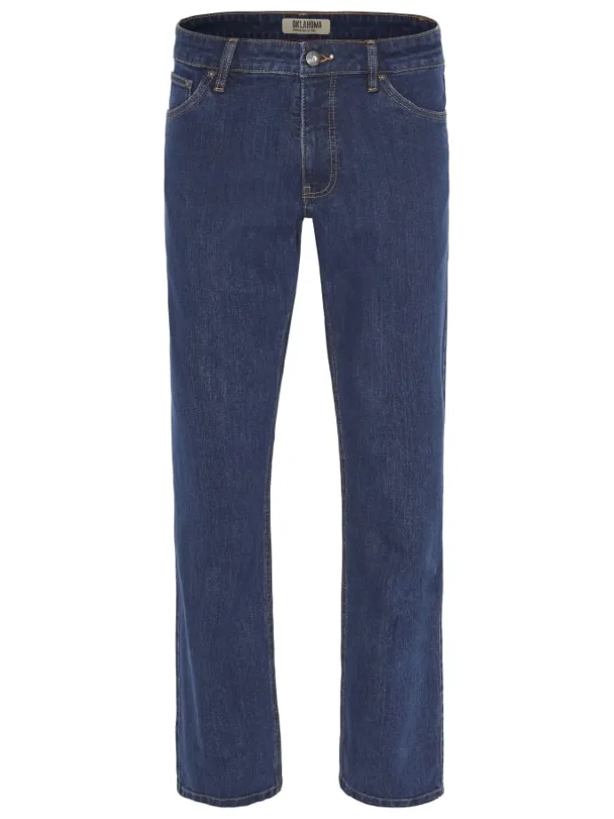 Jeans in klassischer Waschung in Blau