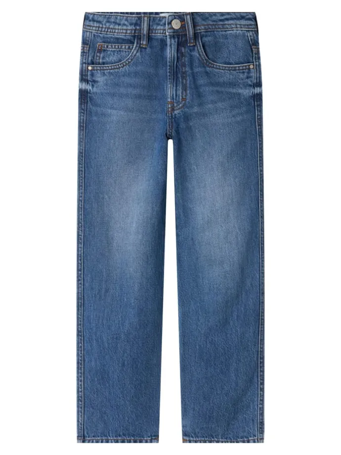 Jeans in Medium Blue Denim