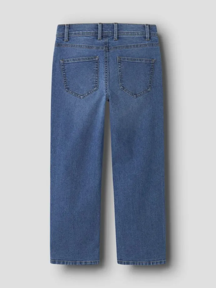 Jeans in Medium Blue Denim
