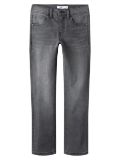 Jeans in Medium Grey Denim
