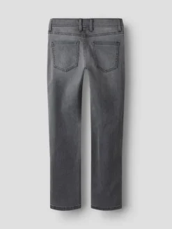 Jeans in Medium Grey Denim