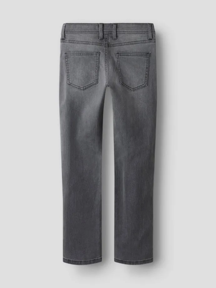 Jeans in Medium Grey Denim