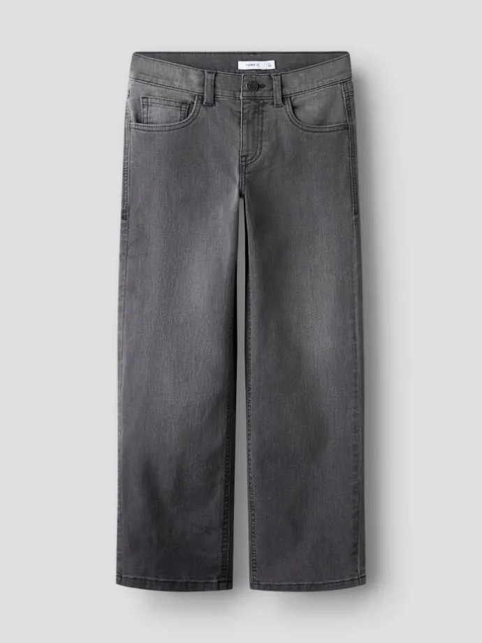 Jeans in Medium Grey Denim