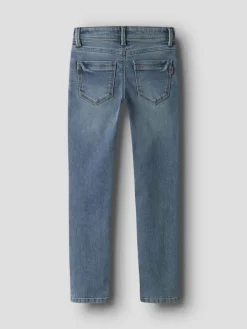 Jeans in Vintage Medium Blue Denim