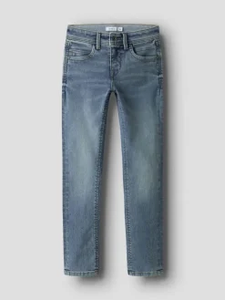 Jeans in Vintage Medium Blue Denim