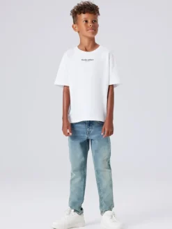 Jeans in Vintage Medium Blue Denim