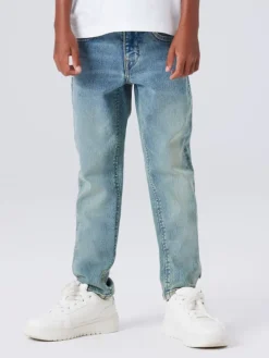 Jeans in Vintage Medium Blue Denim