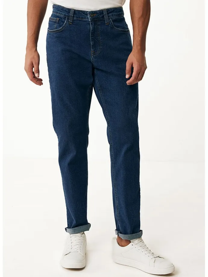 Jeans "Jim" - Tapered Fit - in Dunkelblau