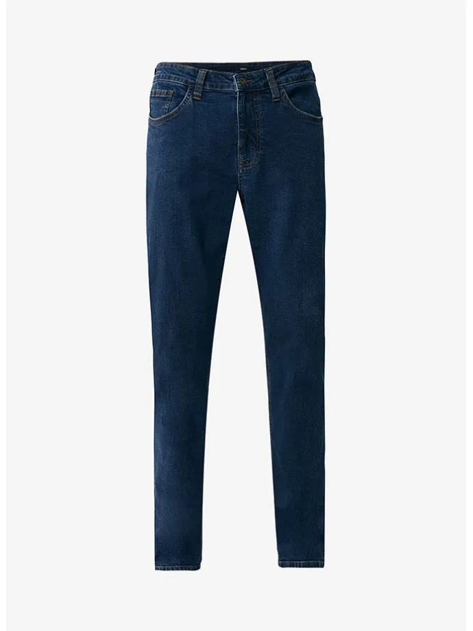 Jeans "Jim" - Tapered Fit - in Dunkelblau