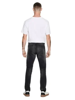 Jeans LOOM slim in Schwarz