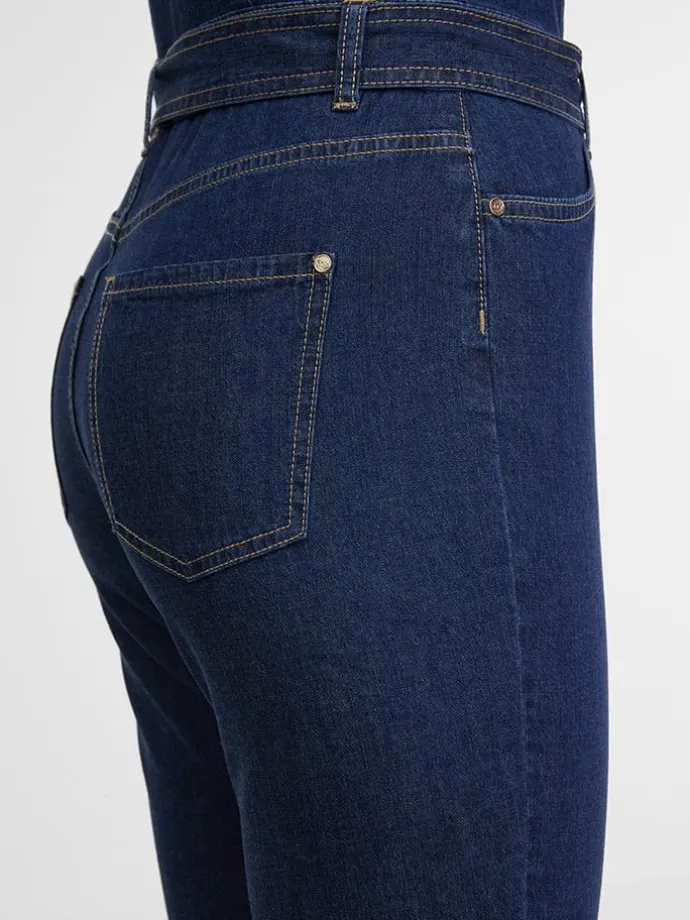 Jeans Overall in Dunkelblau