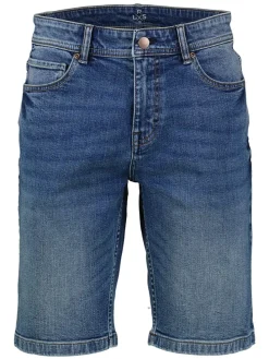 Jeans-Bermudas in Blau