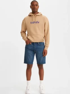 Jeans-Bermudas in Blau