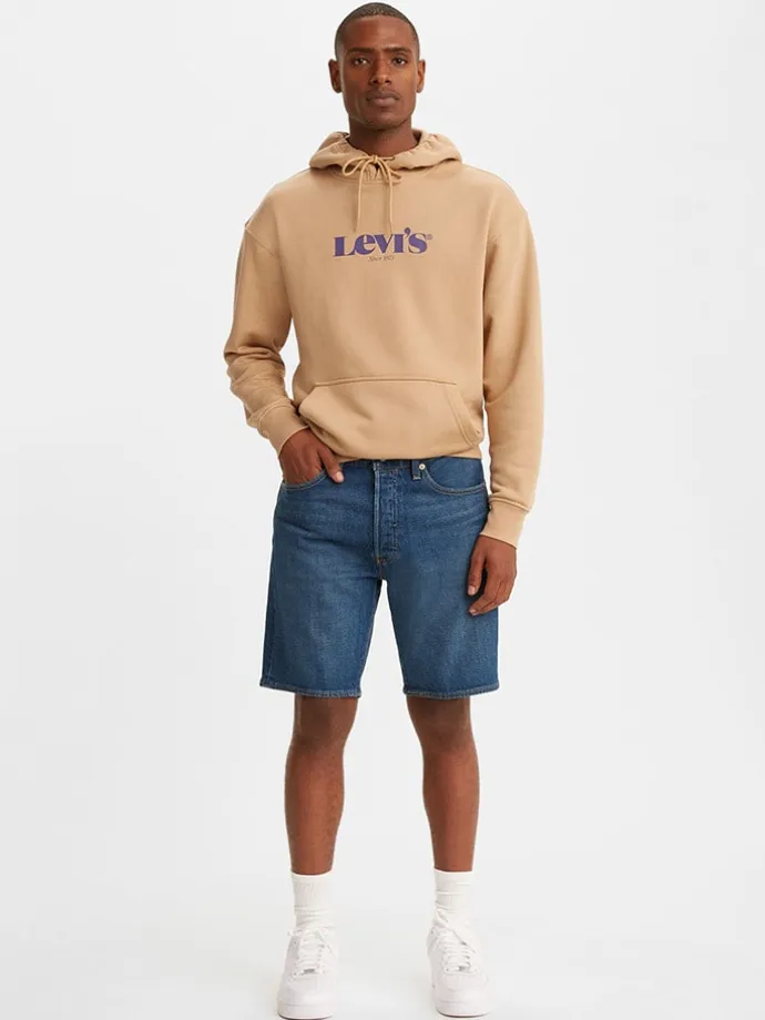 Jeans-Bermudas in Blau