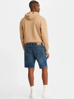 Jeans-Bermudas in Blau