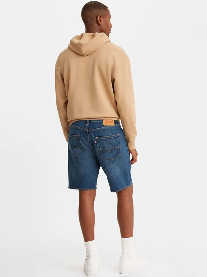 Jeans-Bermudas in Blau
