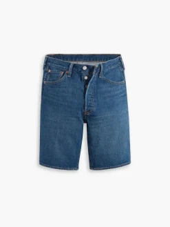 Jeans-Bermudas in Blau