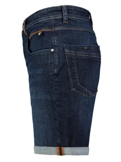Jeans-Bermudas in Dunkelblau