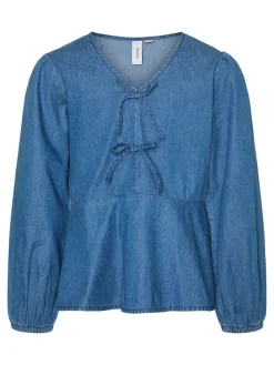 Jeans-Bluse