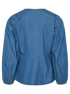 Jeans-Bluse