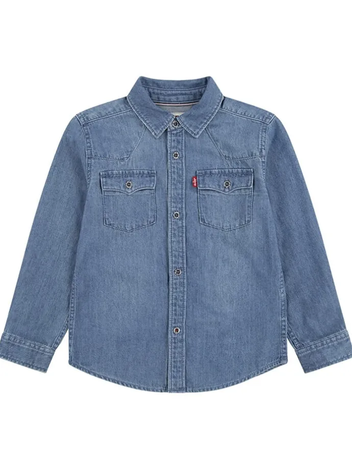 Jeanshemd in Blau