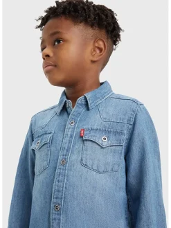 Jeanshemd in Blau