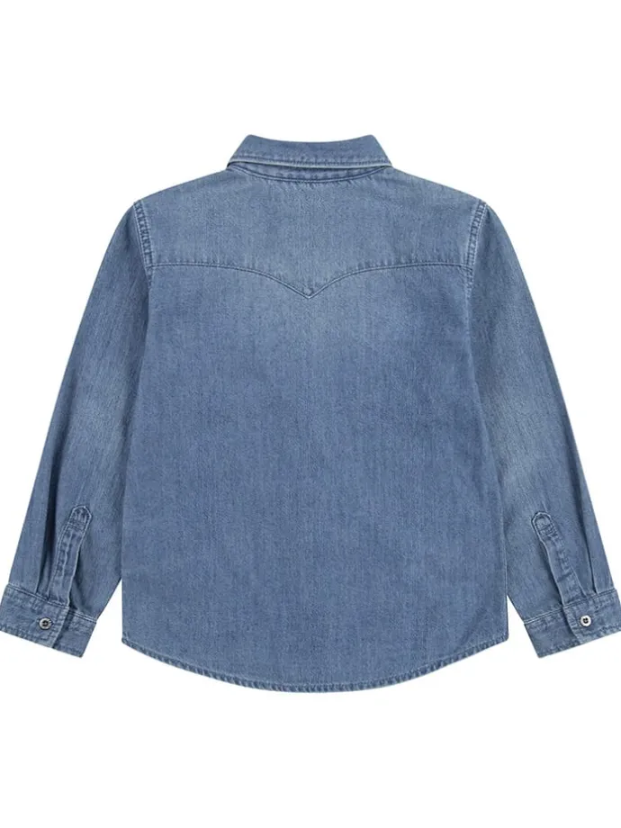 Jeanshemd in Blau