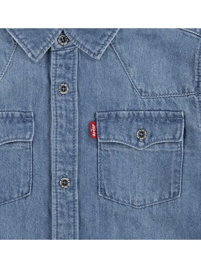 Jeanshemd in Blau