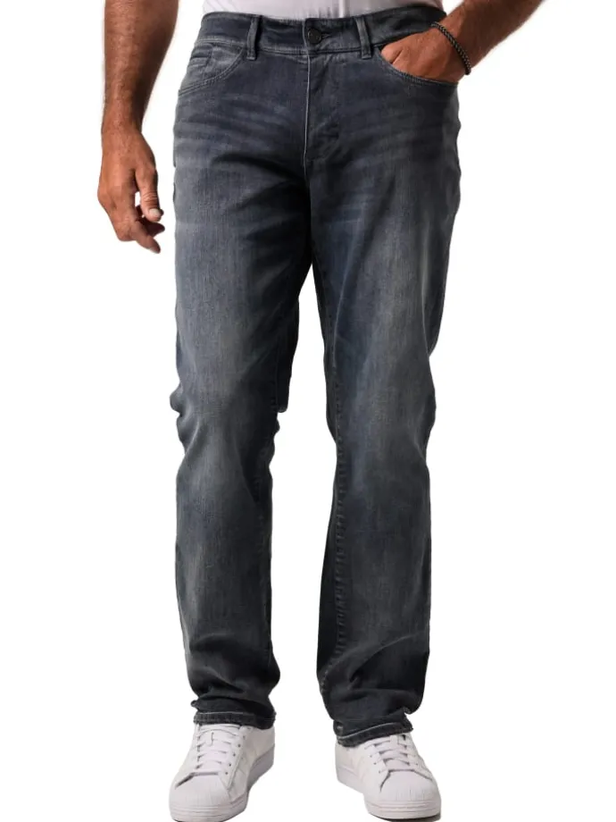 Jeanshose in blue black denim
