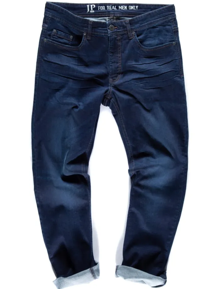 Jeanshose in dark blue denim
