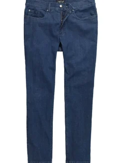 Jeanshose in dark blue denim